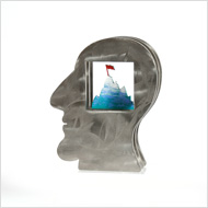 Head with Mountain